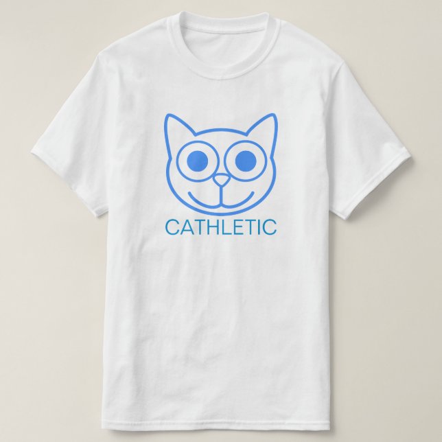 Camiseta Cathletic (Frente do Design)