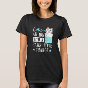 Camiseta Catião E Íon Com Quimis De Gato De Cobrança Itiva