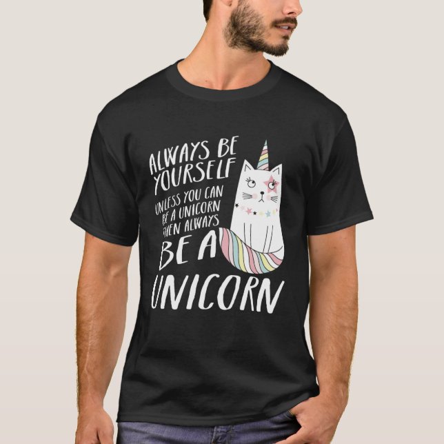Camiseta Caticorn  Unicorn Cat Kittycorn Girls Women Rainbo (Frente)