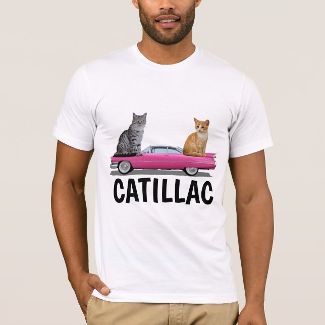 CAMISETA CATILLAC CAT CLASSIC CAR T SHIRT (Frente)