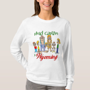 Camiseta Cativo guardarado em Wyoming