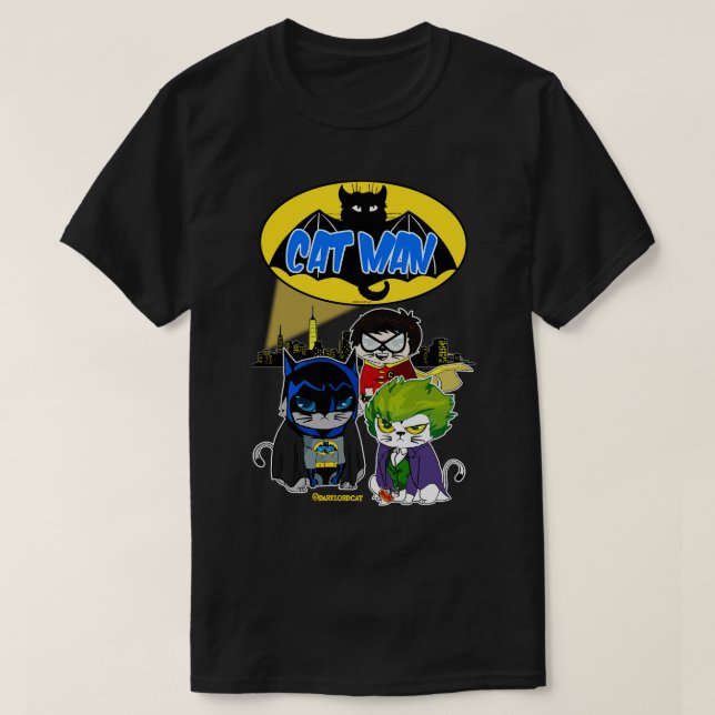 Camiseta Catman (Frente do Design)