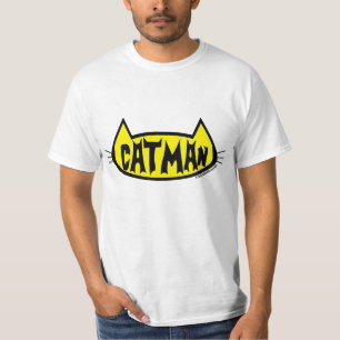 Camiseta "CATMAN" Cabeça de Gato