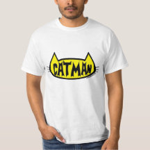 "CATMAN" Cabeça de Gato Masculino Amante de Gatos