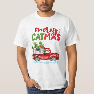 Camiseta Catmas Riding Truck Cat