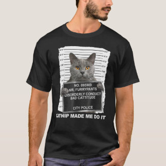 Camiseta Catnip Me Fez Fazer Isso