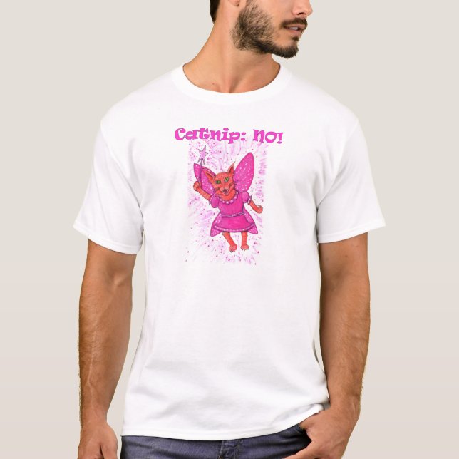 Camiseta Catnip: NÃO! (Frente)