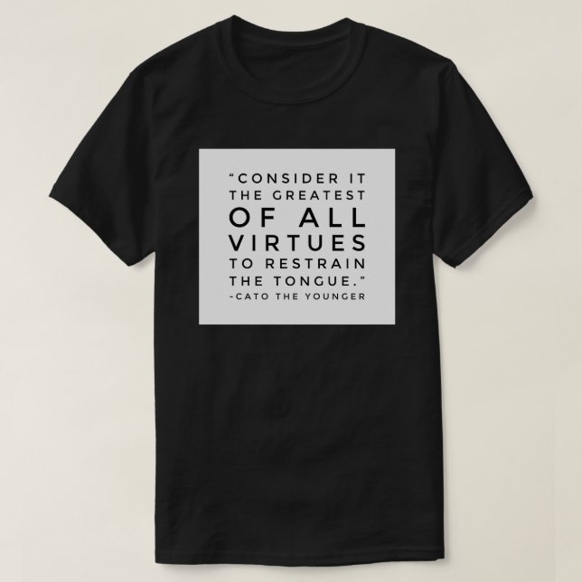 Camiseta Cato the Younger (Frente do Design)