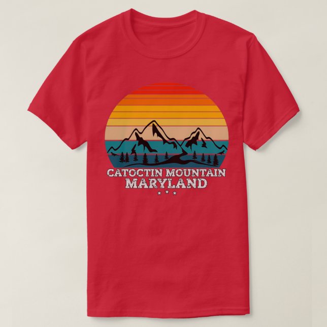 CAMISETA CATOCTIN MOUNTAIN MARYLAND (Frente do Design)