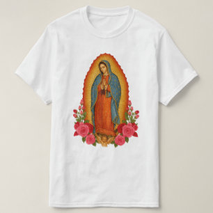 Camiseta Católica Nossa Senhora de Guadalupe Santa Virgem M