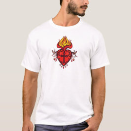 Camiseta Católica Sagrado Coração Masculina