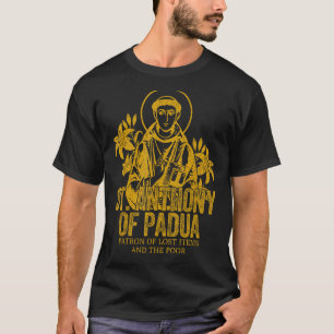 Camiseta Catolicismo Ruas Douradas. Anthony De Pádua Christ