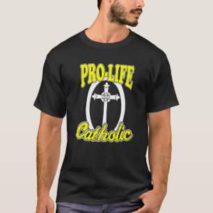 Camiseta Católico Cristão Conservador Anti Aborto Pró Vida