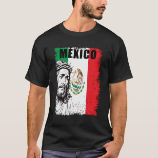 Camiseta Católico de Jesus Cristo do México