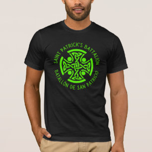 Camiseta Católico do Batalhão de São Patrício de São Patríc