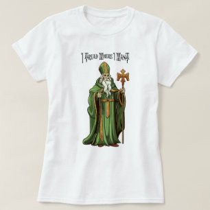 Camiseta Católico São Patrick Gadsden Eu Piso Onde Quero