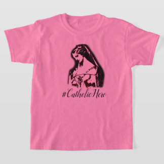 Camiseta #CatólicoHero Isabella Tee (Raparigas)