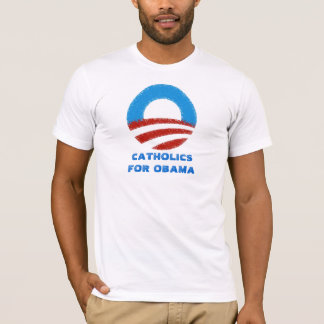 Camiseta CATÓLICOS para o t-shirt de Obama