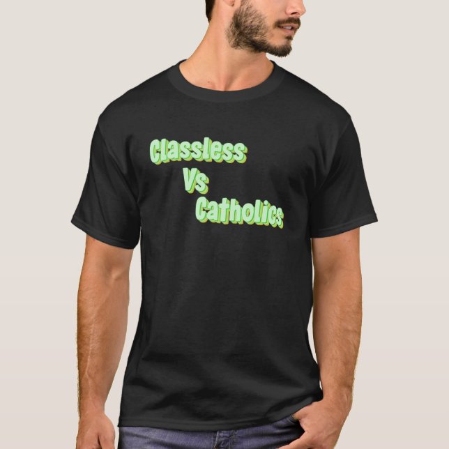 Camiseta Católicos Vs Clássicos (Frente)