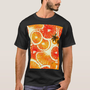 Camiseta Catos Bonitos: Padrão Colorido Sem Costura