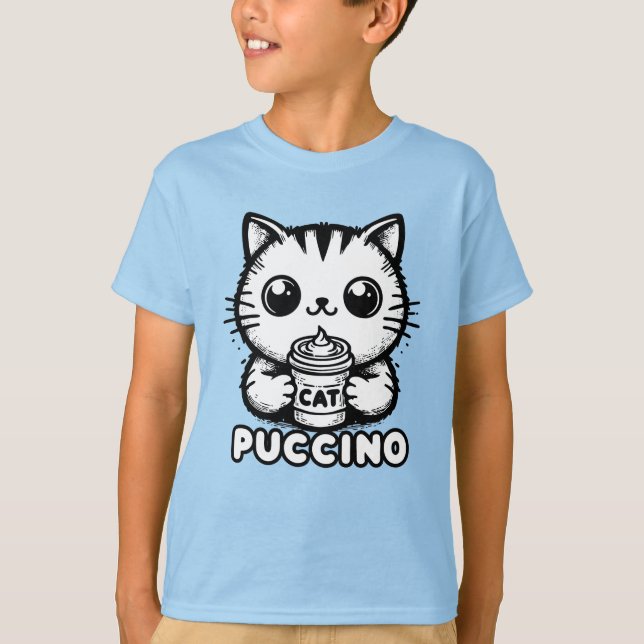 Camiseta Catpuccino 1 (Frente)