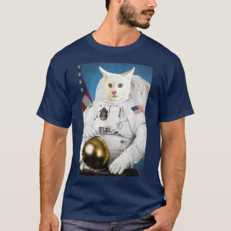 Camiseta Catronaut Cat Astronaut Deep In Space 