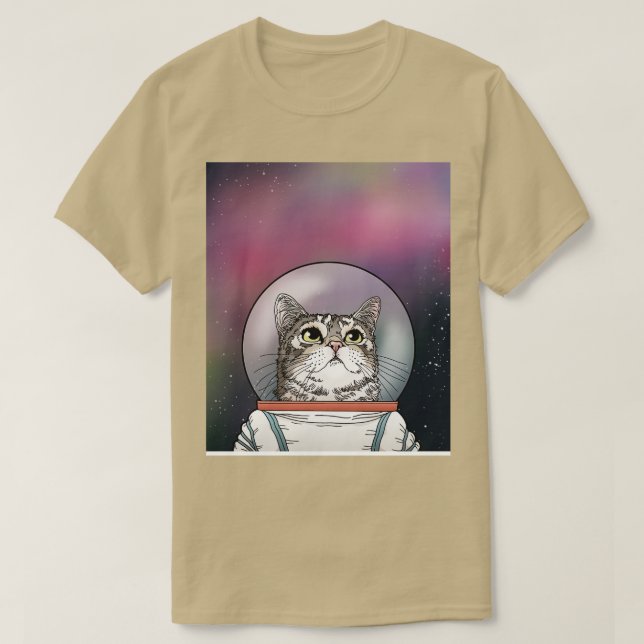 Camiseta Catronauta (Frente do Design)