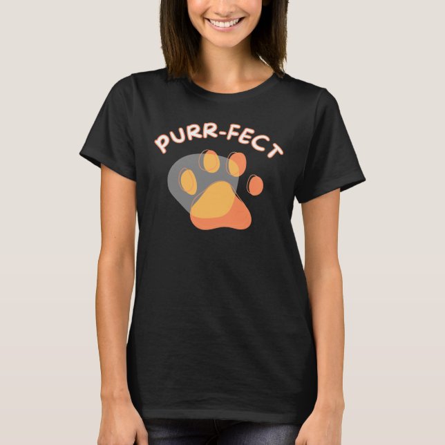 Camiseta Cats are PURRFECT - Women's T-Shirt (Frente)