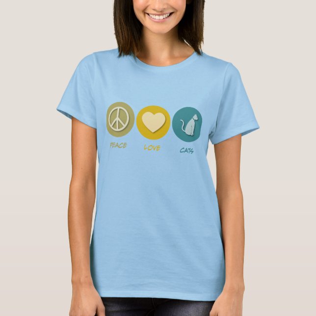 Camiseta Cats de Paz (Frente)