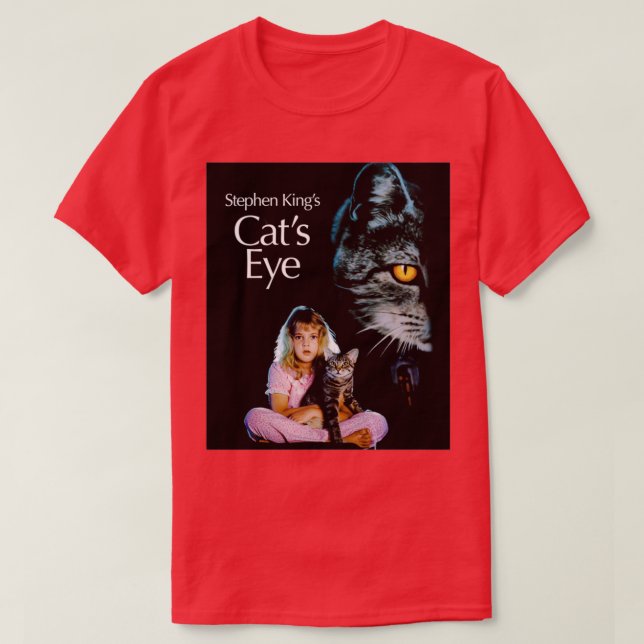 Camiseta Cats Eye 1985 Lewis Teague (Frente do Design)