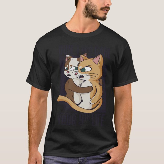 Camiseta Cats Have 9 Life Kitten Cats (Frente)