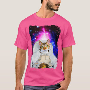 Camiseta Cats In Space Galay Funny Silly Kitty Cosmic Anima