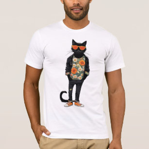 Camiseta Cats in sunglasses