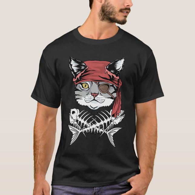 Camiseta Cats Pirate   Cats Pirate (Frente)