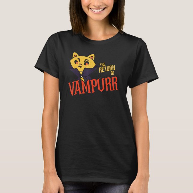 Camiseta Cats vampire  Vampurr (Frente)