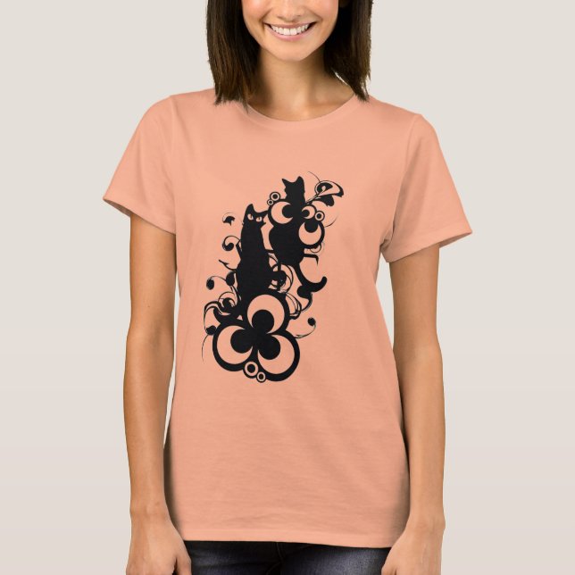Camiseta CatSilhoutte (Frente)