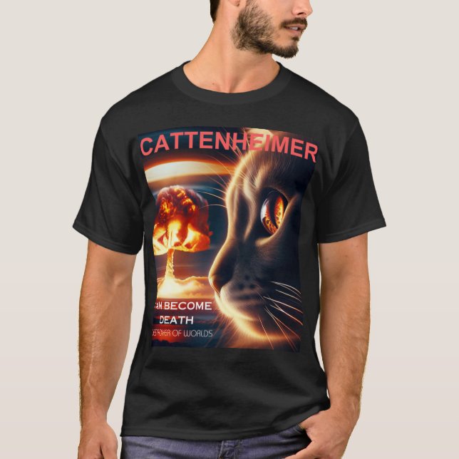 Camiseta Cattenheimer Estou me tornando destruidor de mundo (Frente)