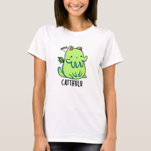 Camiseta Catthulu Funny Cthulhu Cat Puns