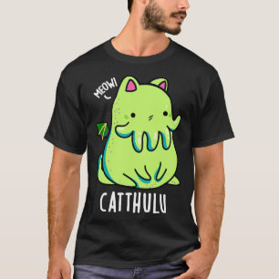 Camiseta Catthulu Funny Cthulhu Cat Puns