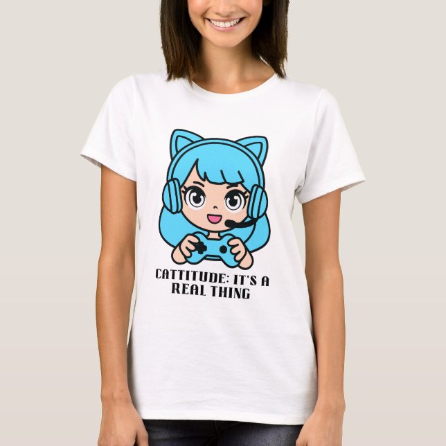 Camiseta Cattitude: É uma coisa real (Frente)