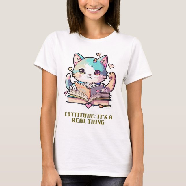 Camiseta Cattitude: É uma coisa real (Frente)