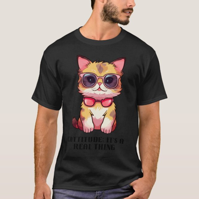 Camiseta Cattitude: É uma coisa real (Frente)