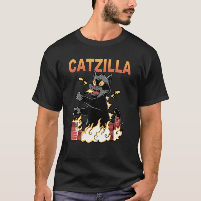 Camiseta catzilla (Frente)