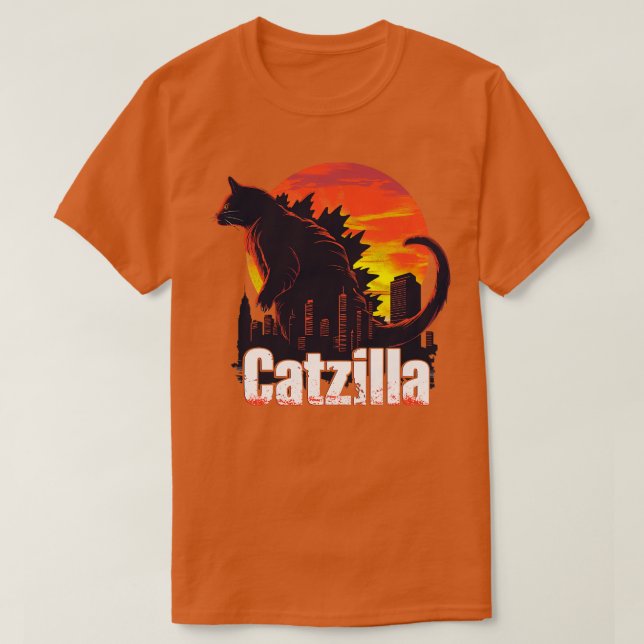 Camiseta Catzilla 1 (Frente do Design)