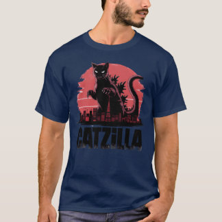 Camiseta Catzilla Fierce Feline Monster