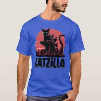 Camiseta Catzilla Fierce Feline Monster