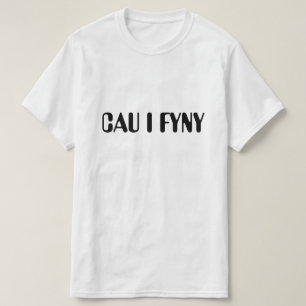 Camiseta cau i fyny cale a boca em Welsh