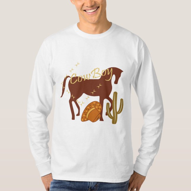 Camiseta Caubói (Frente)
