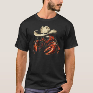 Camiseta Caubói de Lagostim Mariscos Cajun Caubói de Lagost