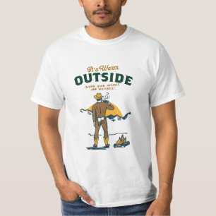 Camiseta Caubói Engraçado Bebendo Uísque